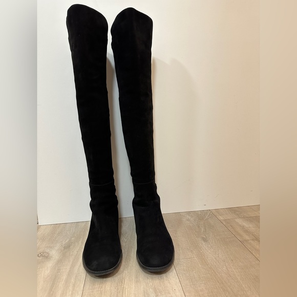 Stuart Weitzman 5050 Suede Boots - Picture 5 of 11